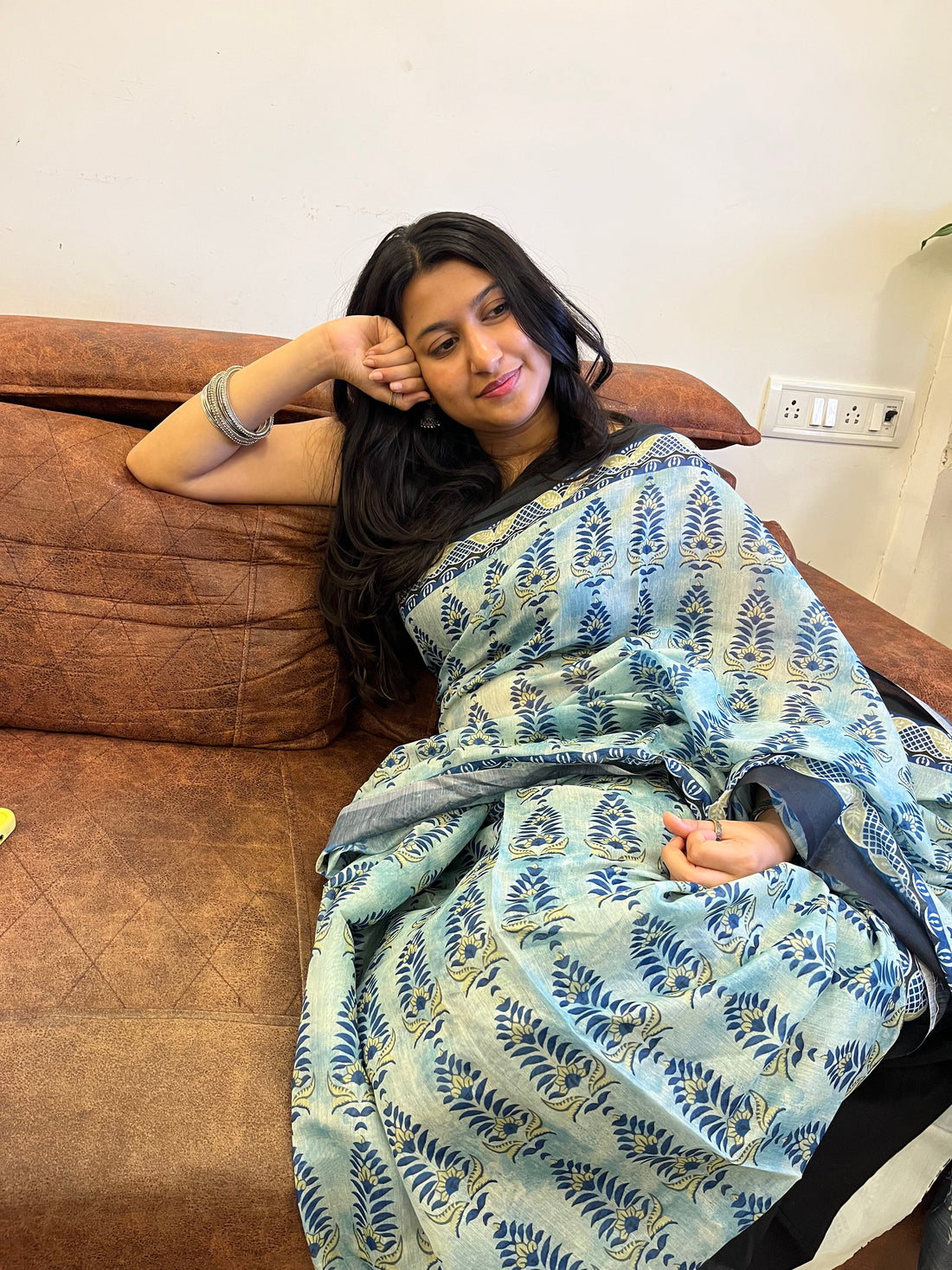 Different types of cotton sarees displayed together