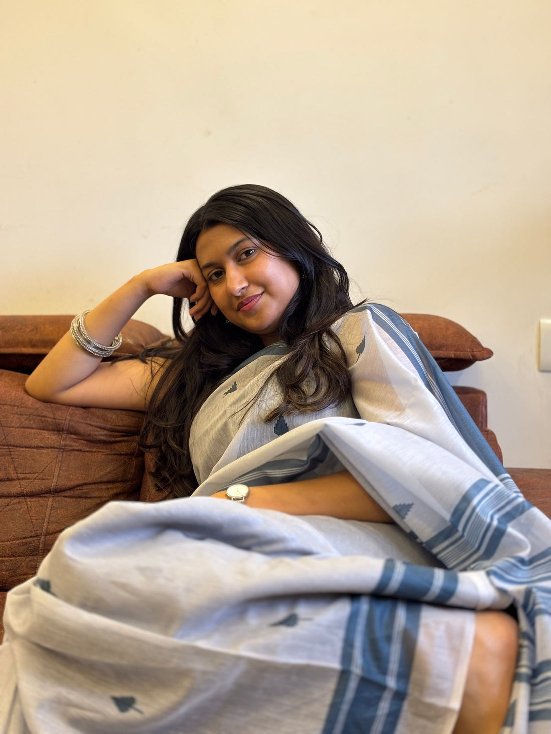 Testing cotton saree fabric for purity at home