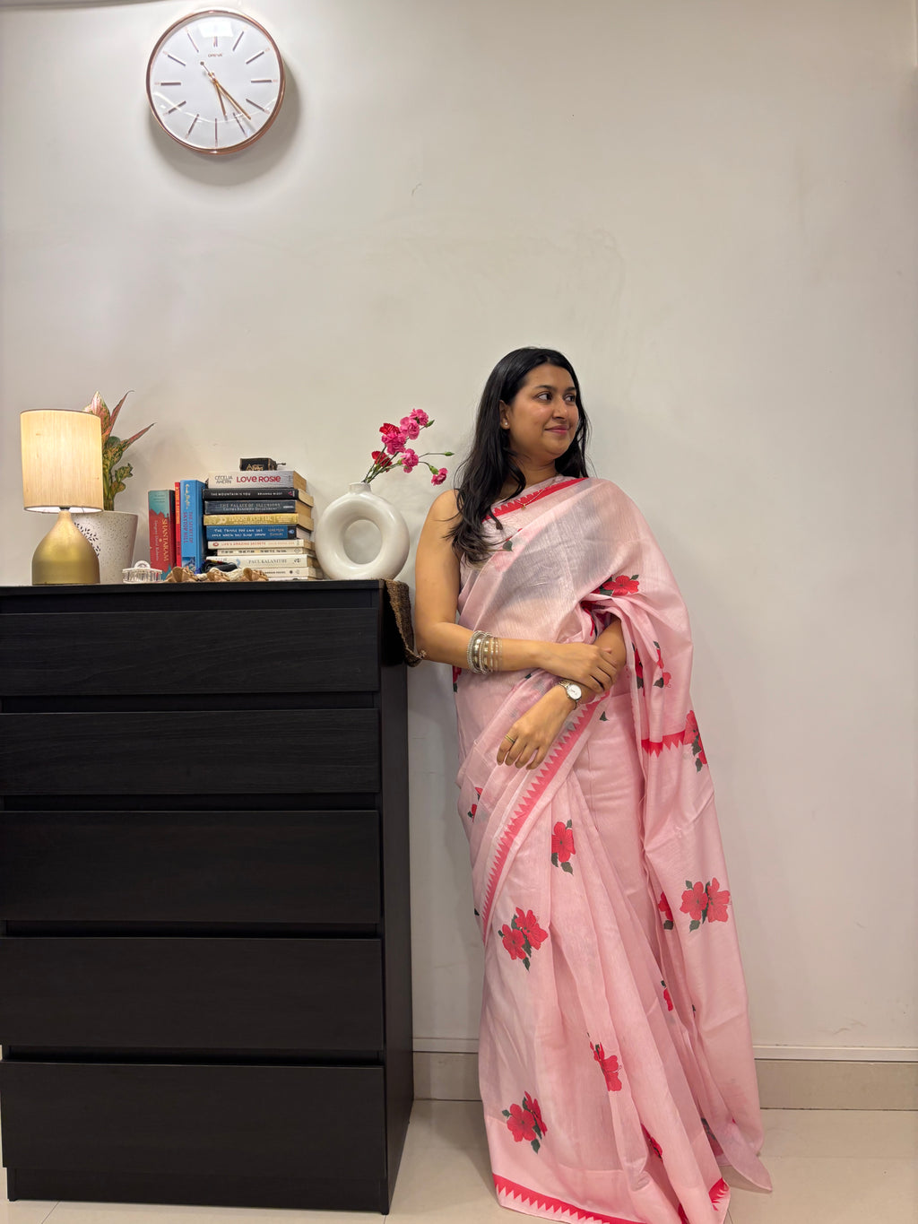 Hibiscus Saree 🌺