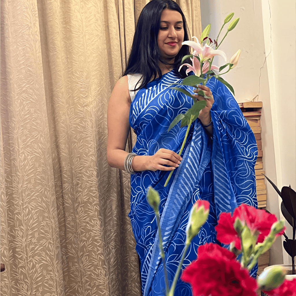Blue Dusk Saree 💙